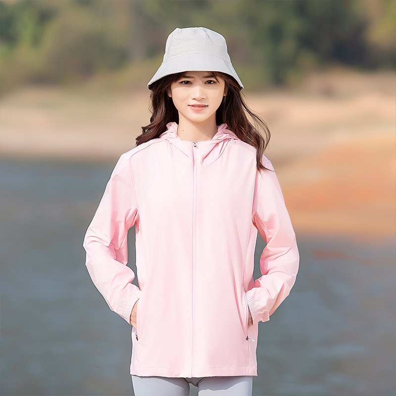 Outdoor Summer Sports Jacket Sunscreen UPF50+ Anti UV Coat Unisex Casual Windbreak Sun Protection Hooded Long SleeveJacket
