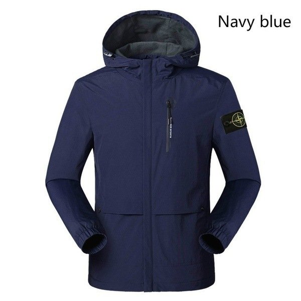 JQ3 Men's jackets waterproof hooded water proof wind breaker casual coat male clothing 2021 spring jackets men wholesale