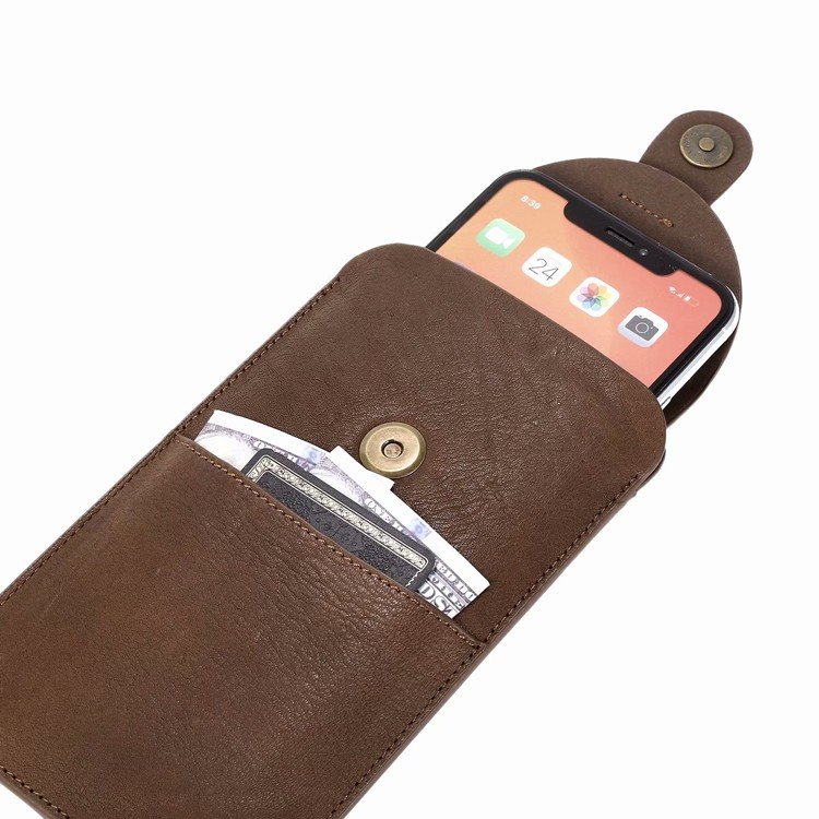 In 2021, the new Skin Cell phone bag was too thin to wear a belt belt and sticker with a 7.2 inch