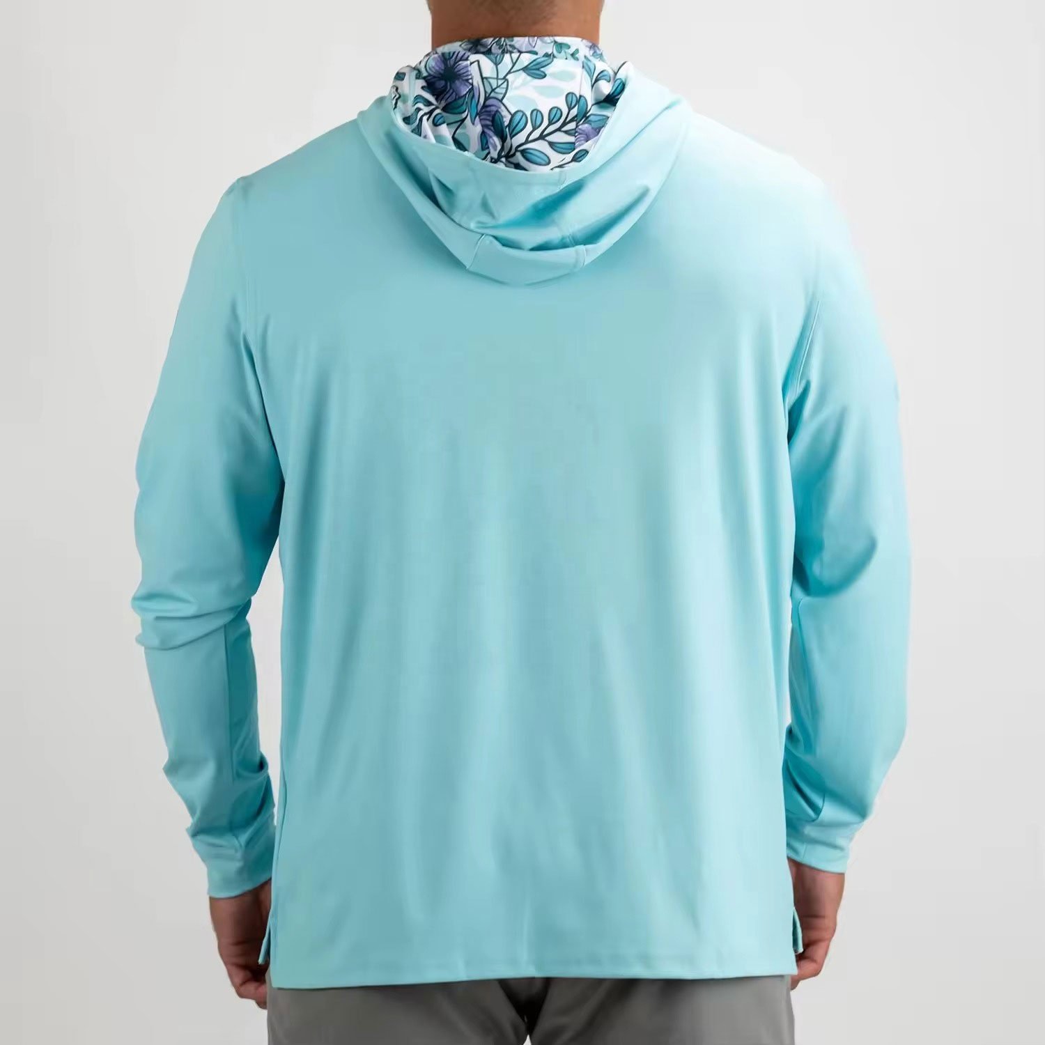 Yijin custom UV Protection Performance Shirts Long Sleeve sports gym Hiking Fishing Outdoor Shirt&Tops Lightweight Hoodie