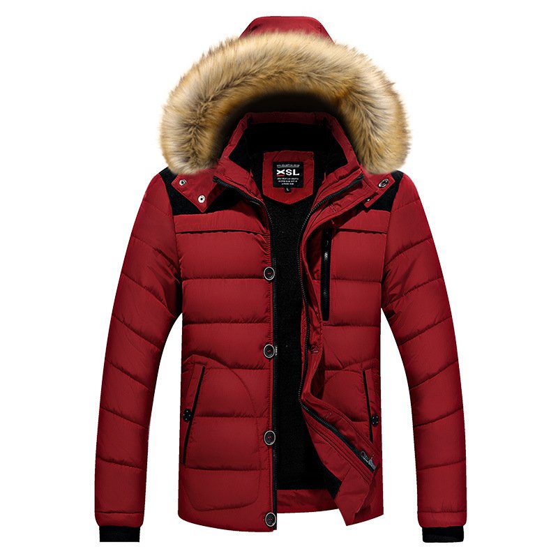 Lanwo Long Men Sublimation Jacket Casual Coats For Winter Custom Oversized Designer Hiking Jackets Puffer Jacket