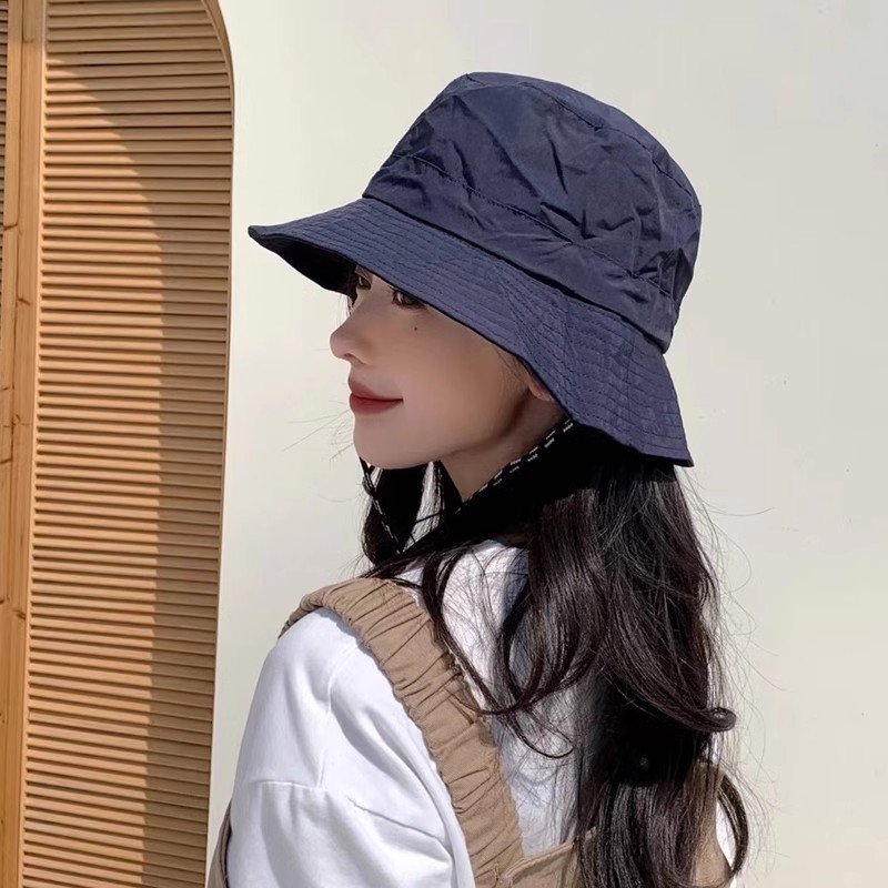 Custom Logo Blank Outdoor Waterproof Hiking Fishing Cap Unisex Lightweight Quick Dry Packable UV Protection Summer Bucket Hat