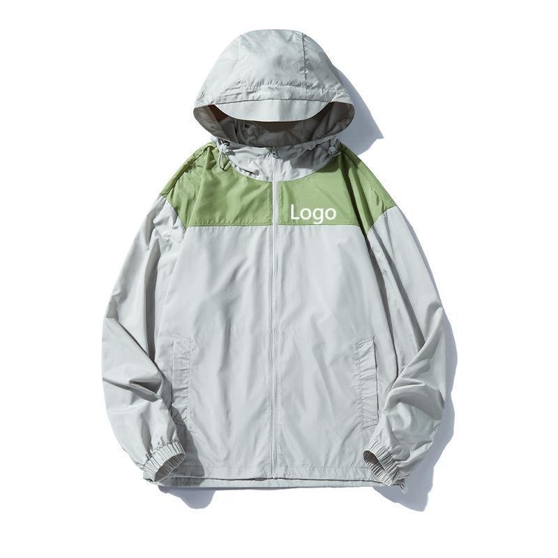 Custom Sunscreen Clothing Hooded Breathable Light Weight Anti Uv Protection Clothing Fishing Coat Outdoor Hiking Jacket For Men