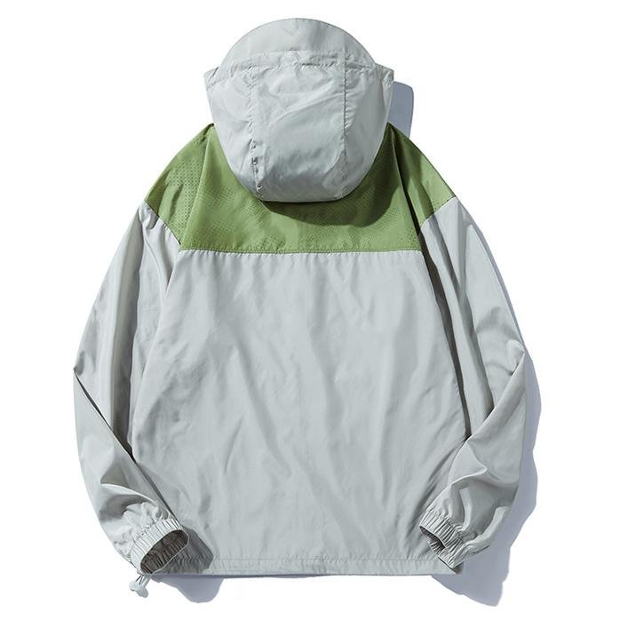 Custom Sunscreen Clothing Hooded Breathable Light Weight Anti Uv Protection Clothing Fishing Coat Outdoor Hiking Jacket For Men