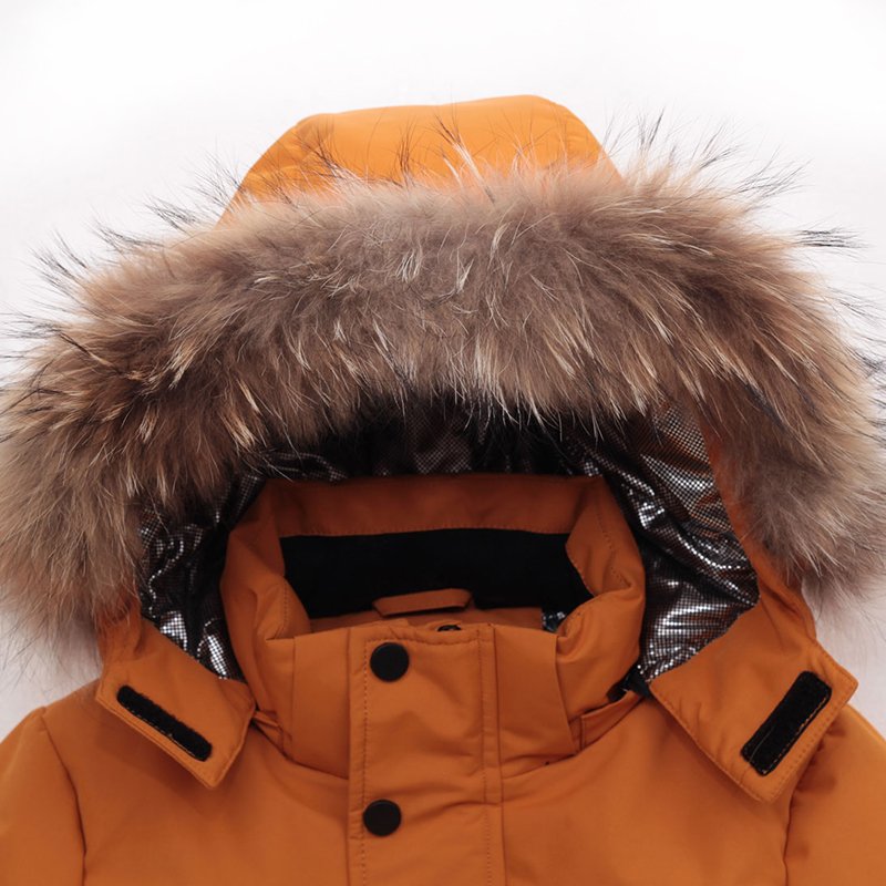 Kids Parka Winter Jacket Clothing Wholesale for Clothes Children 100% Polyester Standard Solid Windproof Jacket Winter Products