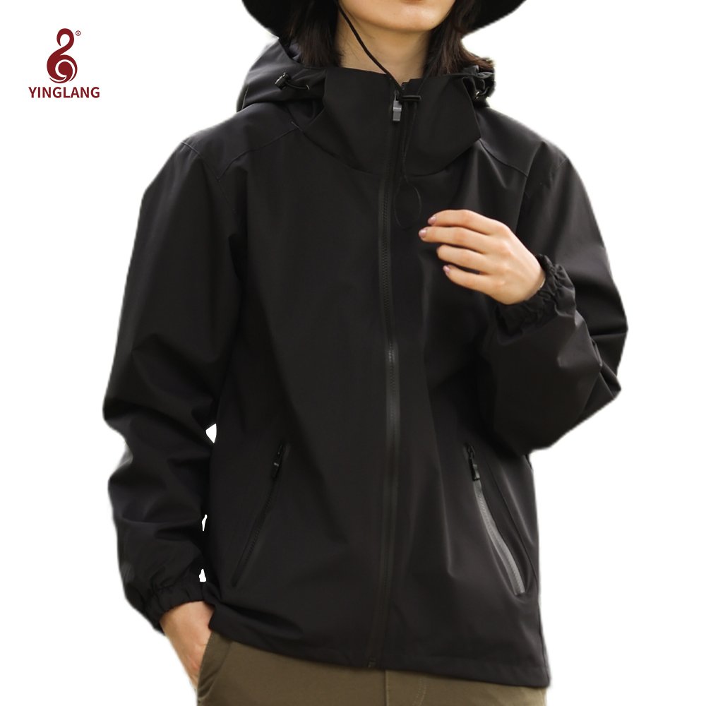 Unisex Micro Polyester Fleece Outdoor Jacket Custom Men's Sportswear Hoodie Soft Shell Windbreaker with Zip Adults' Gym Wear