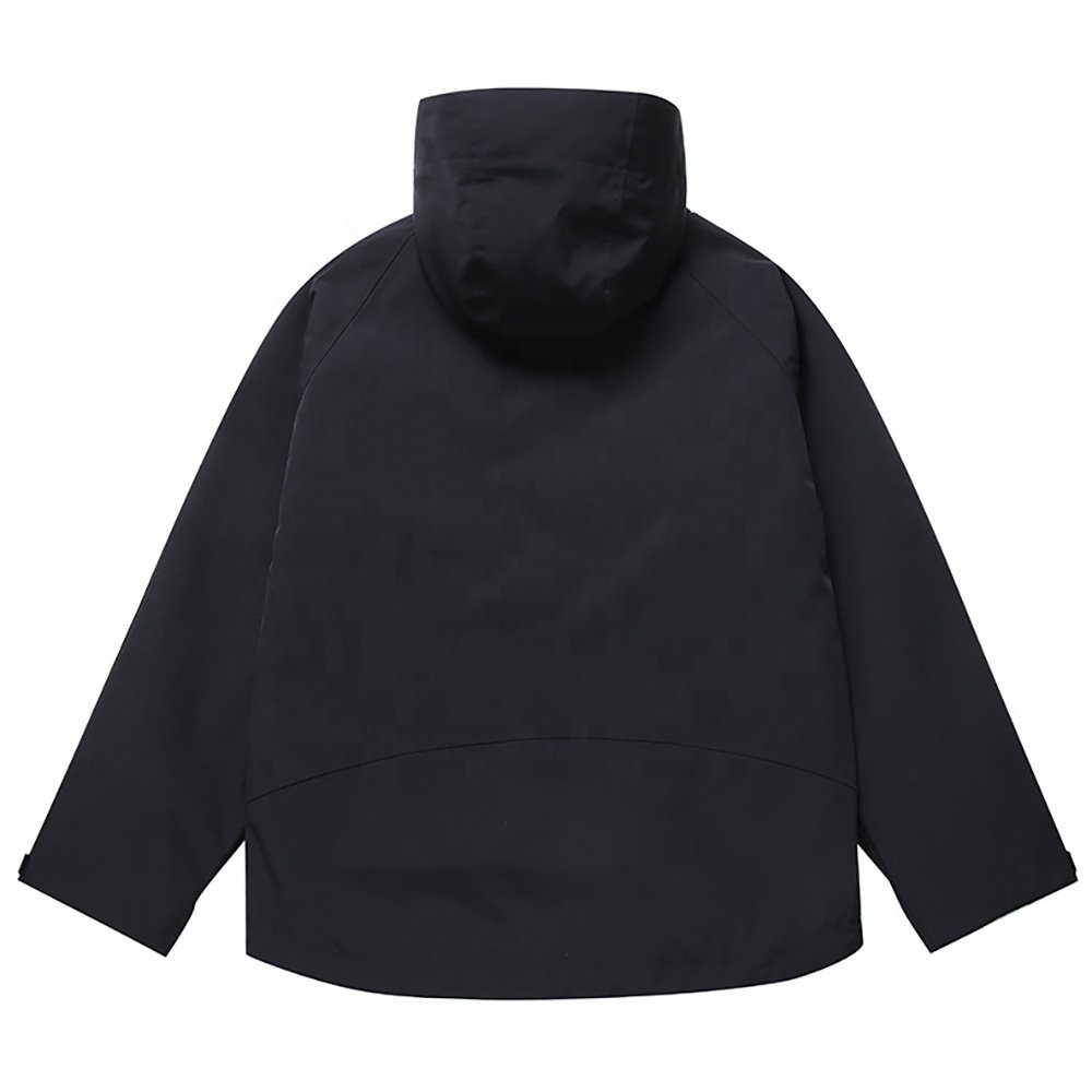 Soft Shell Men Waterproof Lightweight Hooded Windbreaker Jacket Fishing Hiking Breathable Nylon Windbreaker Tracksuit