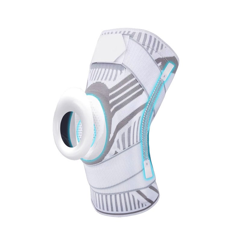A sports knee-protector with a professional basketball knee-kicking badminton jump rope and a half-month plank damage kit