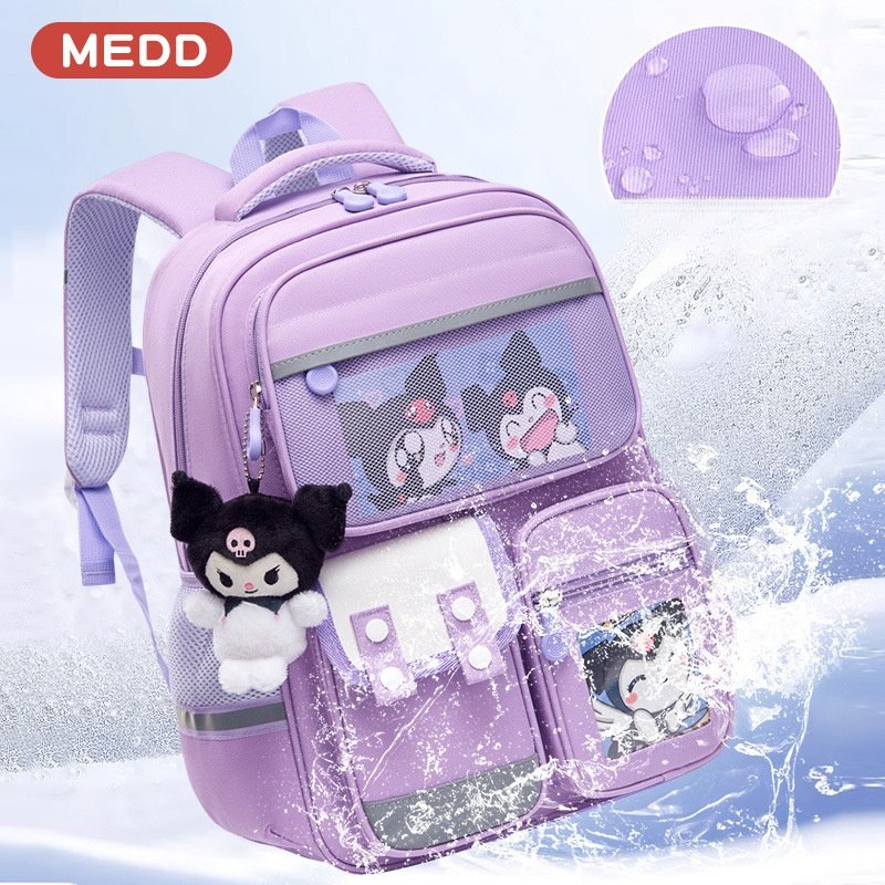 Cute Large Capacity Backpacks for Girls Kindergarten Elementary Kids Backpack with Side Pocket Children Back to School Gifts