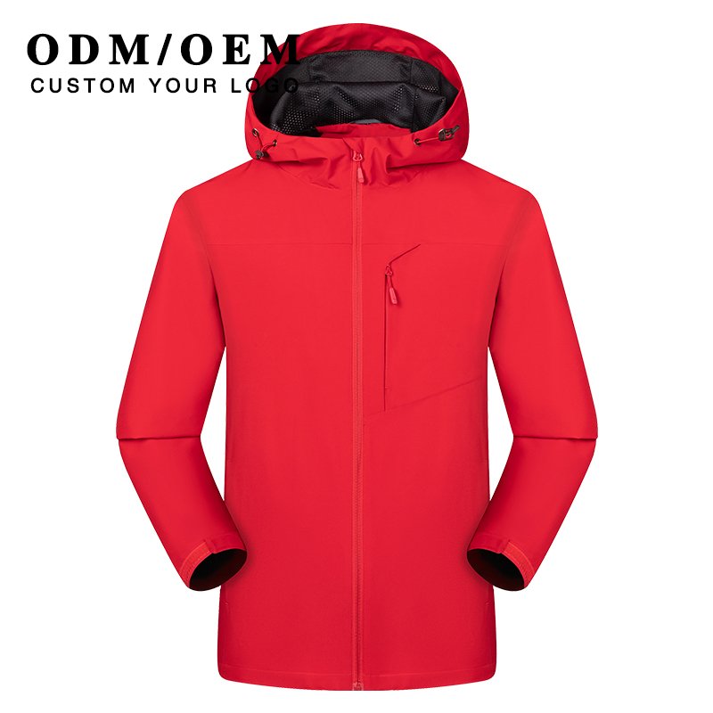 New Fashion Waterproof Hooded Jacket Outdoor Sports Jackets and Coats Windbreak Breathable Jacket