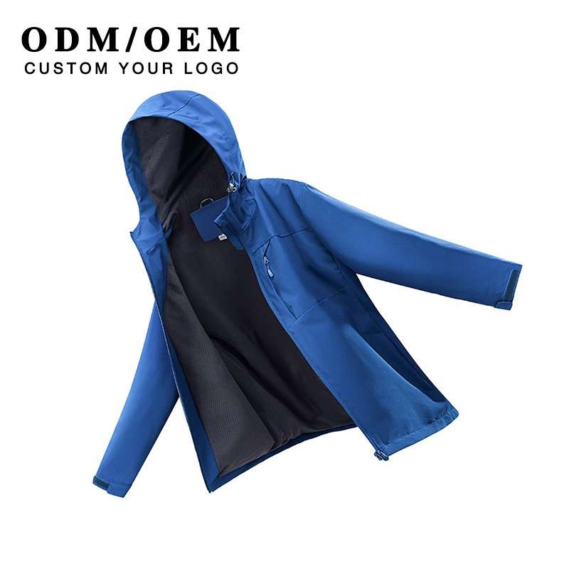New Fashion Waterproof Hooded Jacket Outdoor Sports Jackets and Coats Windbreak Breathable Jacket