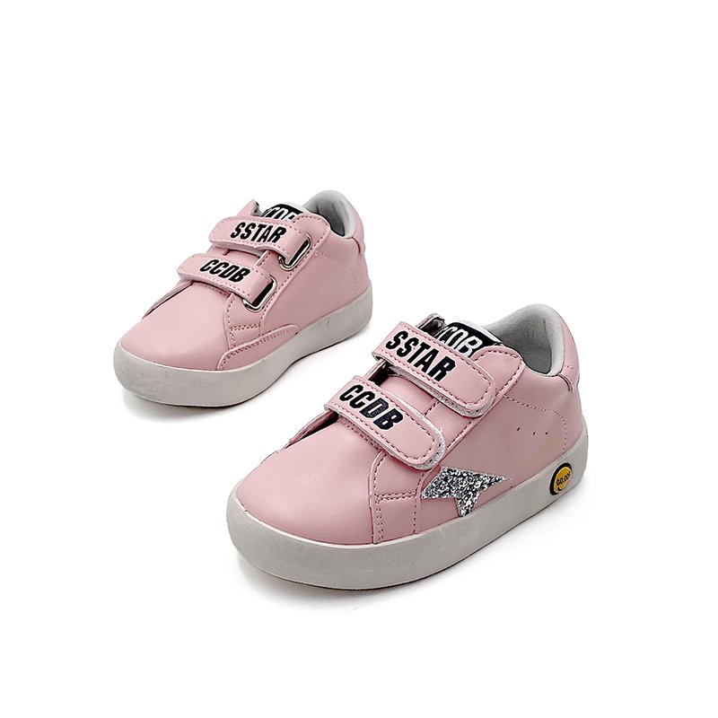 CCDB Star Pink Kids Sneakers Wholesale Fashion Little Girls Footwear Casual Shoes Custom Children's Sports Shoes