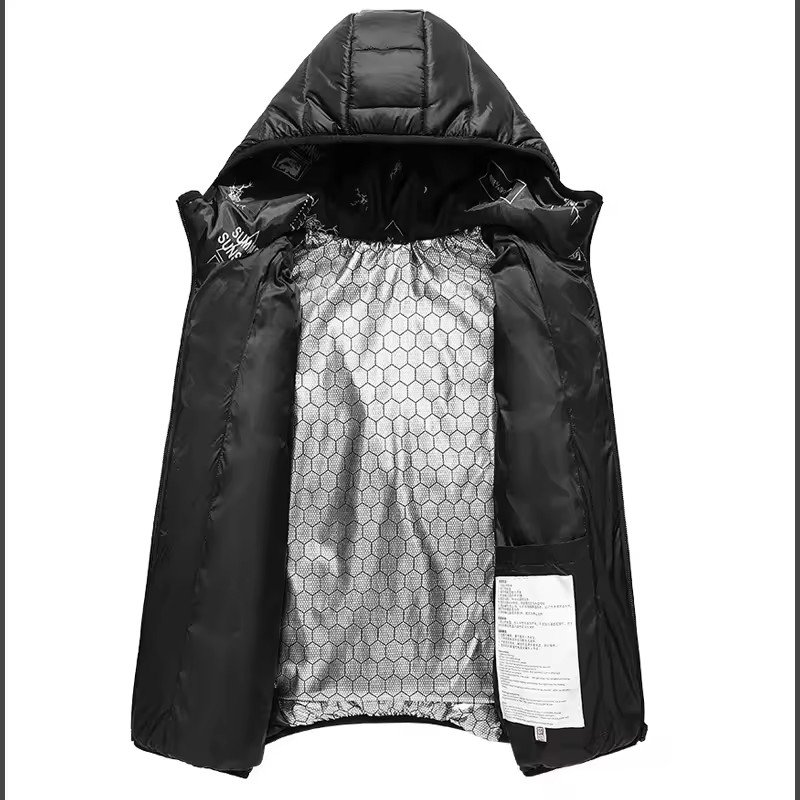 Winter children's thermal clothing USB infrared heating jacket children's waterproof hiking jacket
