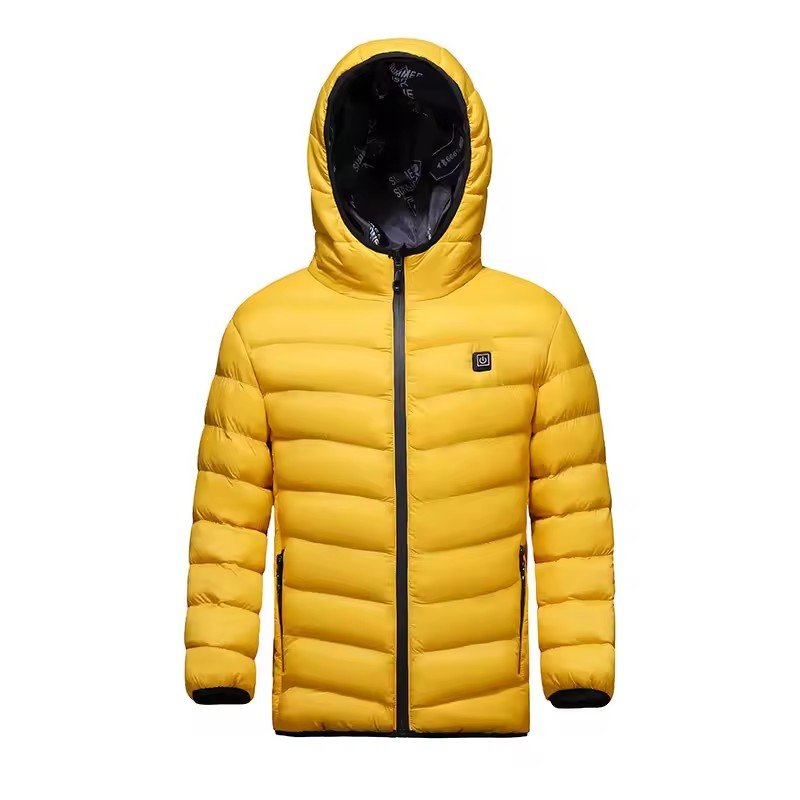 Winter children's thermal clothing USB infrared heating jacket children's waterproof hiking jacket
