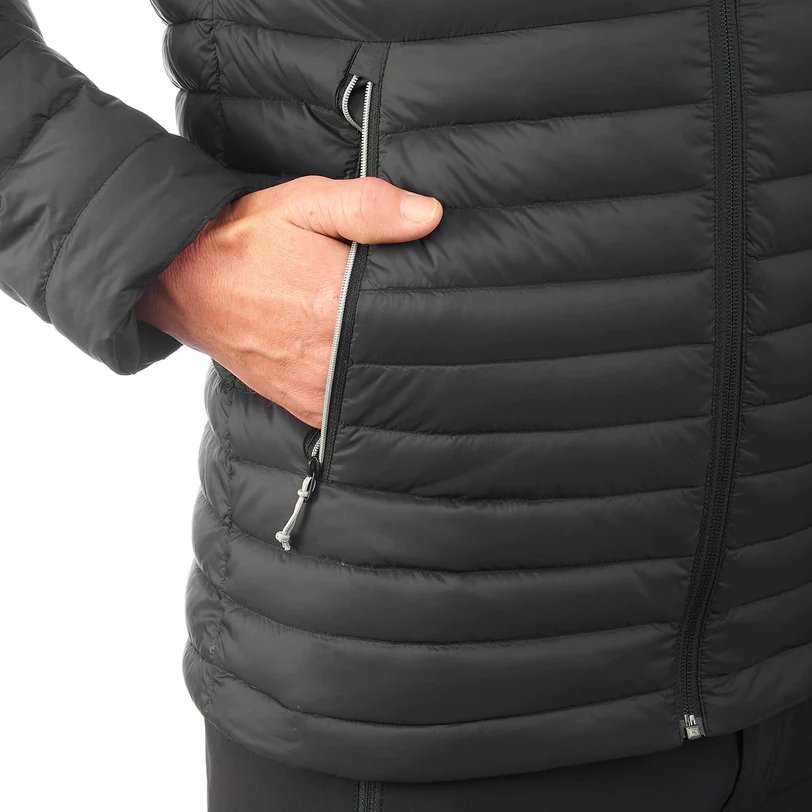 Breathable Waterproof Warm Full Zip Duck Feather Men Down Jacket Men Outdoor Camping & Hiking Jacket Soft Mens Clothing