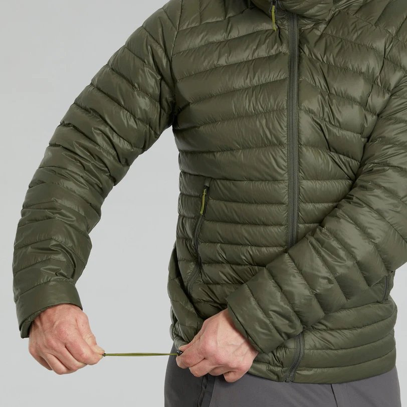 Breathable Waterproof Warm Full Zip Duck Feather Men Down Jacket Men Outdoor Camping & Hiking Jacket Soft Mens Clothing
