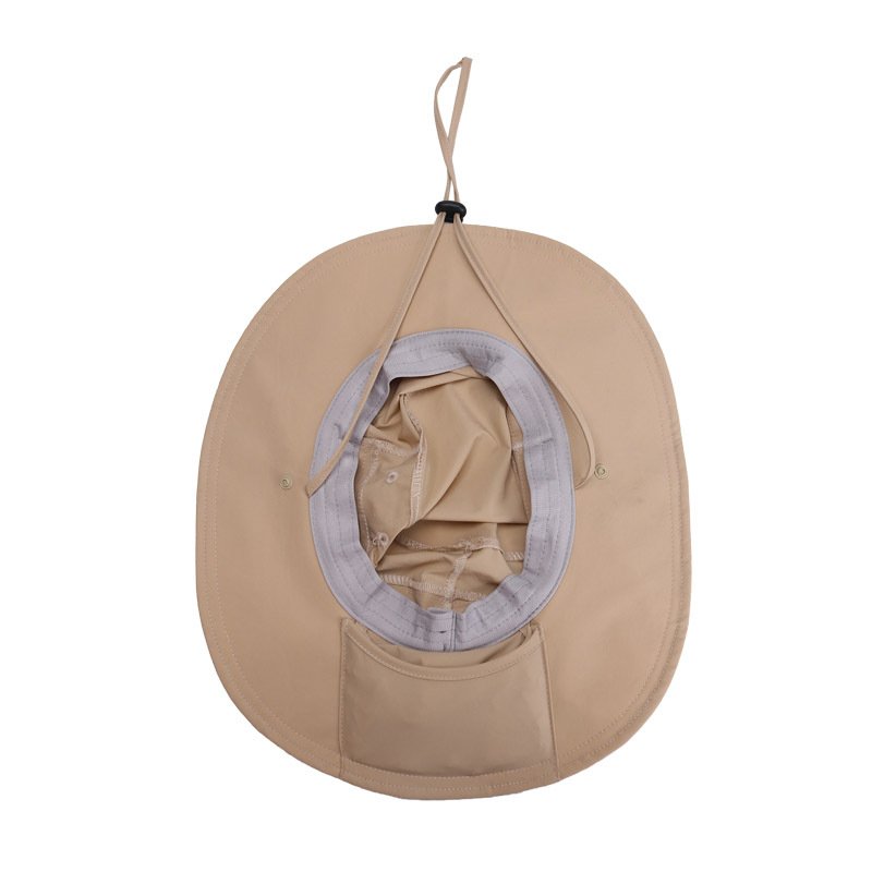 Unisex Quick Drying Sun Shading Bucket Hat Custom Logo Elastic Beach Cape for Summer Fishing Outdoor Sun Protection