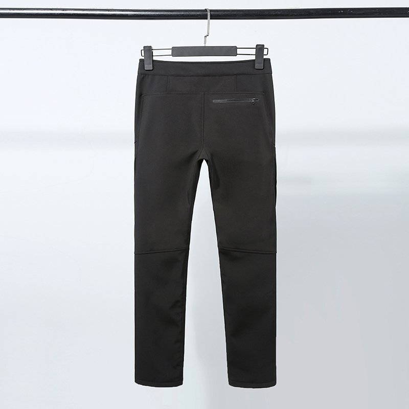 Men's Winter Waterproof Softshell Pant With Fleece Outdoor Tactical Trousers Hiking Hunting Worker Cargo Causal Pants
