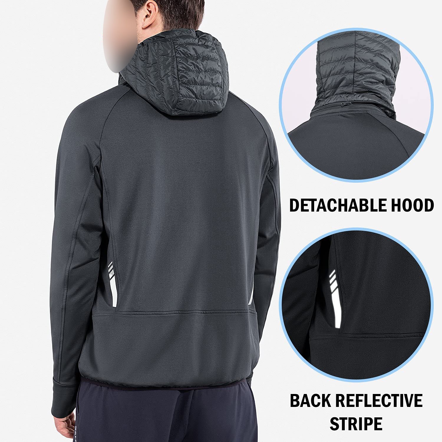 Custom Clothing Design Manufacturers Warm Puffer Jacket Sport Hiking Hybrid Soft shell Jacket Outdoor For Men And Women