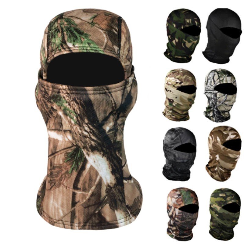 Winter Windproof Hiking Caps Men Warm Thermal Fleece Balaclava Face Beanies Ski Bike Motorcycle Neck Warmer Helmet Hat