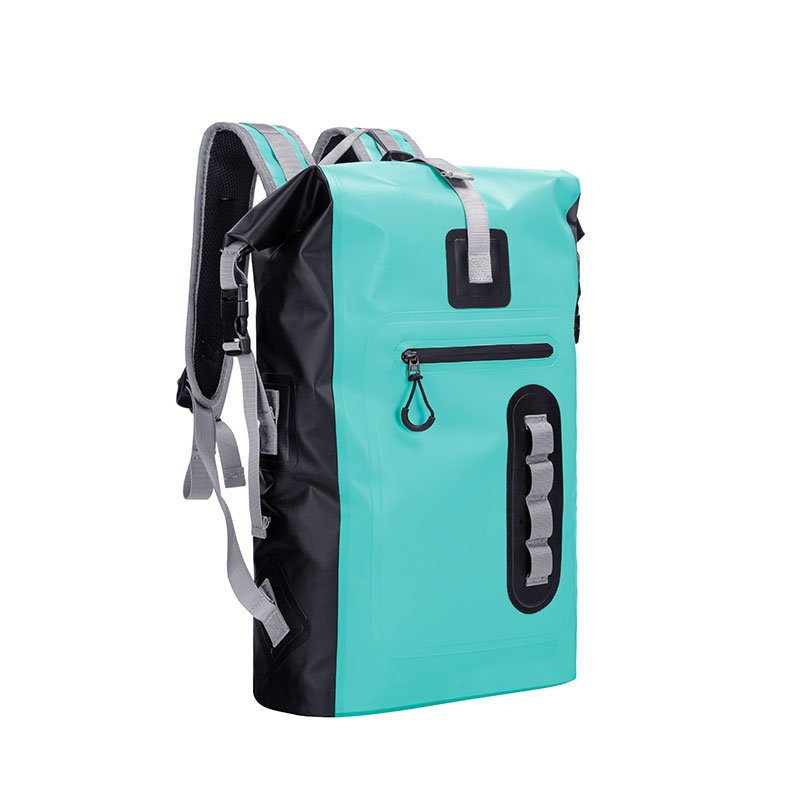 SINOTOP Premium 500D PVC Tarpaulin 30L Roll Top Hiking Backpack For Men Waterproof Outdoor Camping Hiking Activities