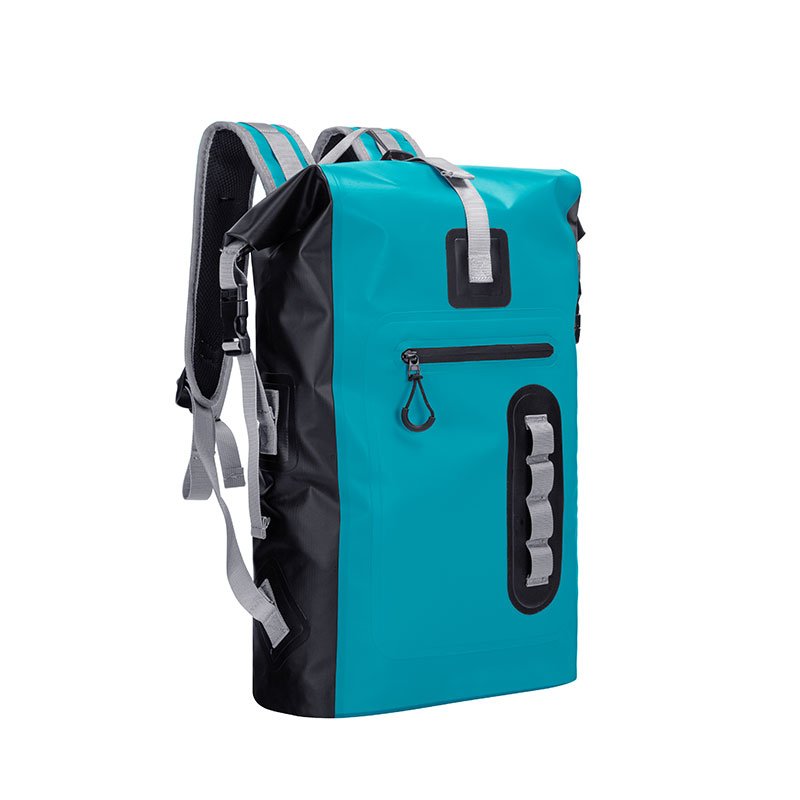 SINOTOP Premium 500D PVC Tarpaulin 30L Roll Top Hiking Backpack For Men Waterproof Outdoor Camping Hiking Activities