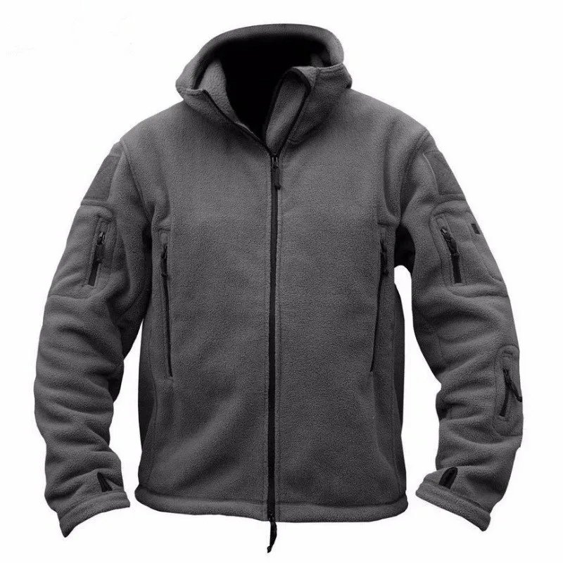 Alix High Tactical Jacket Fleece Outdoor Sports Hiking Polar Fleece Jackets for men Winter Clothing