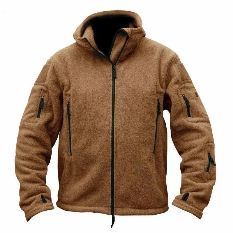 Alix High Tactical Jacket Fleece Outdoor Sports Hiking Polar Fleece Jackets for men Winter Clothing