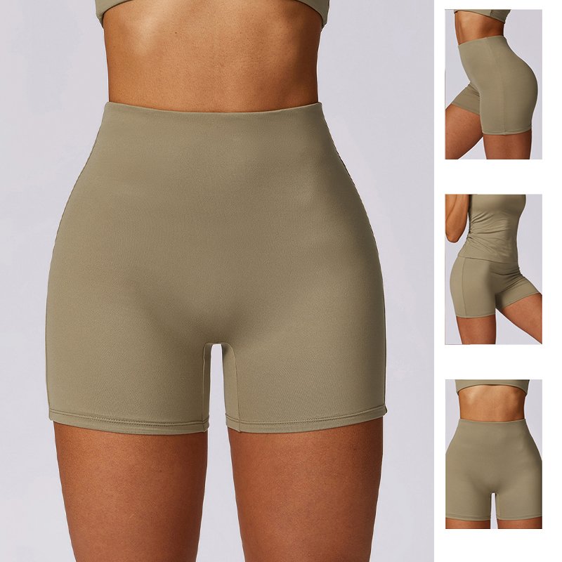 Hip Lifting High Waisted Yoga Shorts Tight Hot Pants Sport Shorts Gym Clothing Women's Biker Shorts Licras De Mujer Gym Clothes