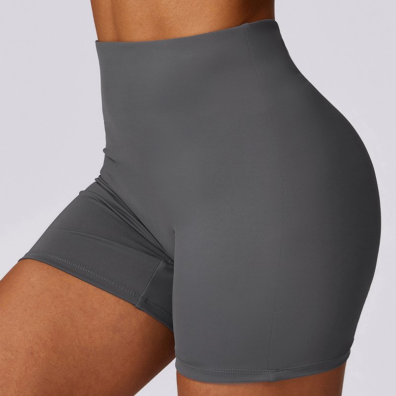 Hip Lifting High Waisted Yoga Shorts Tight Hot Pants Sport Shorts Gym Clothing Women's Biker Shorts Licras De Mujer Gym Clothes