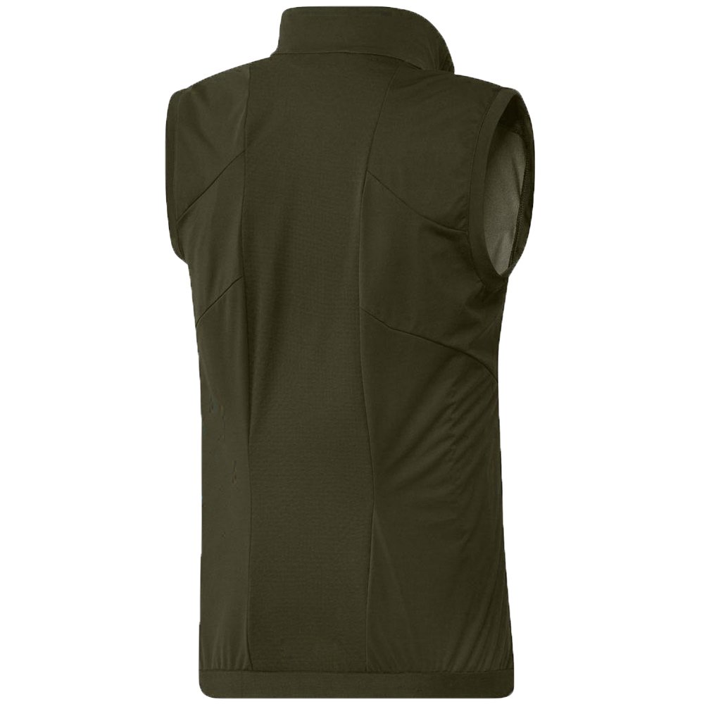 Custom Men's Golf Vest Color Block Sleeveless Jacket Windproof Softshell Vest for Running Hiking Travel OEM