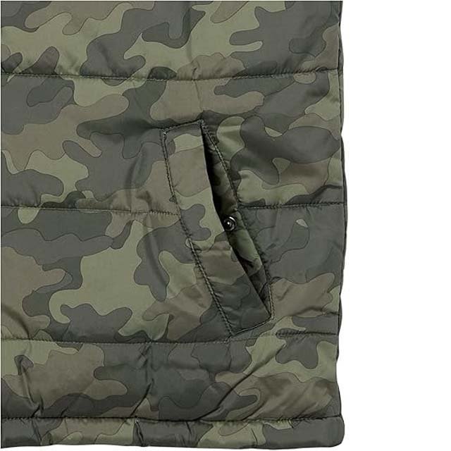 Camo Design Polyester Nylon High Street Jackets Men's Clothing In Wholesale Price Polyester Nylon Waterproof Vest Men's Jackets
