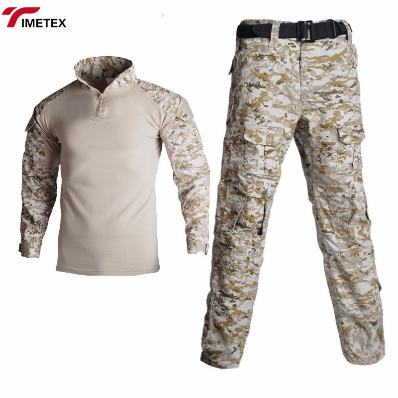Frog Suit Male Camouflage New Long-sleeved Uniforms Training Uniforms Tactical Uniform Camouflage Suit Unisex