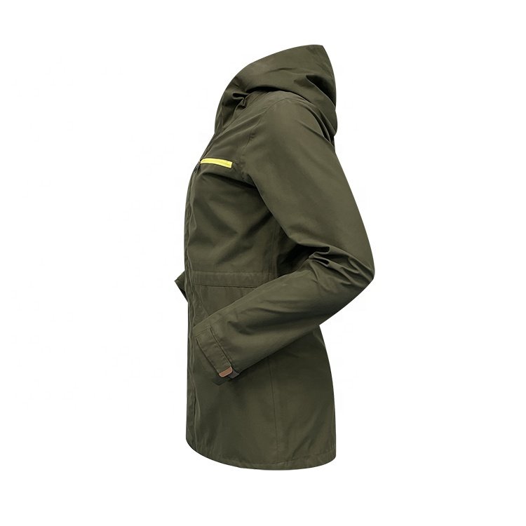 Man's Long Hiking Parka Outdoor Waterproof Jacket Safari Jacket