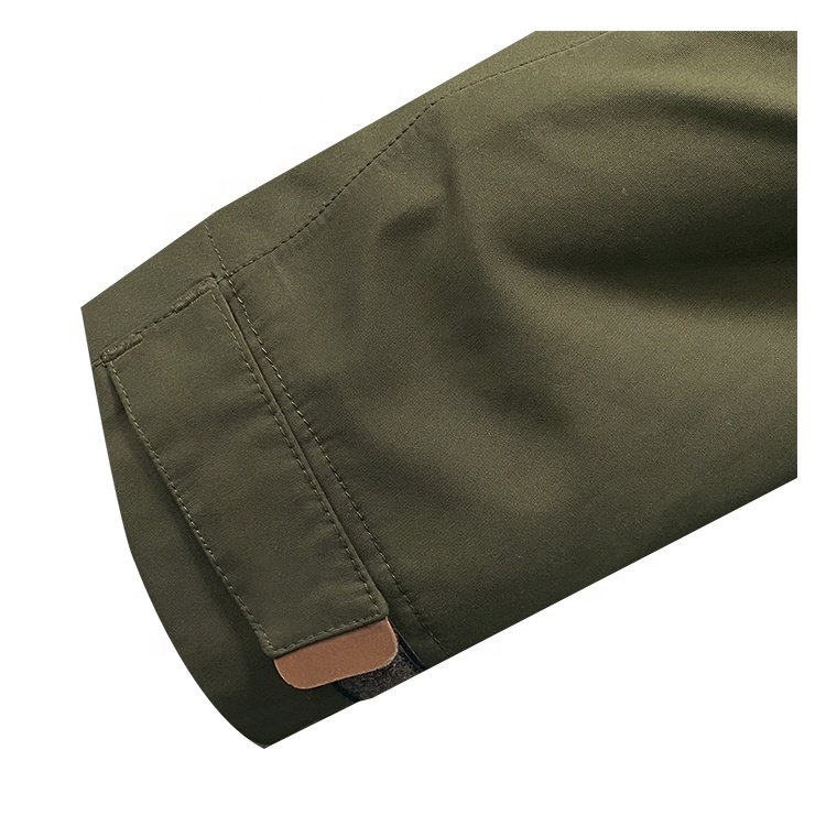Man's Long Hiking Parka Outdoor Waterproof Jacket Safari Jacket