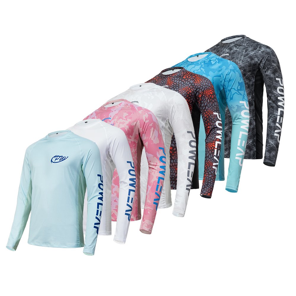Wholesale Custom Logo Fishing Clothing High Quality Men's Women's Breathable Fishing Shirts Factory