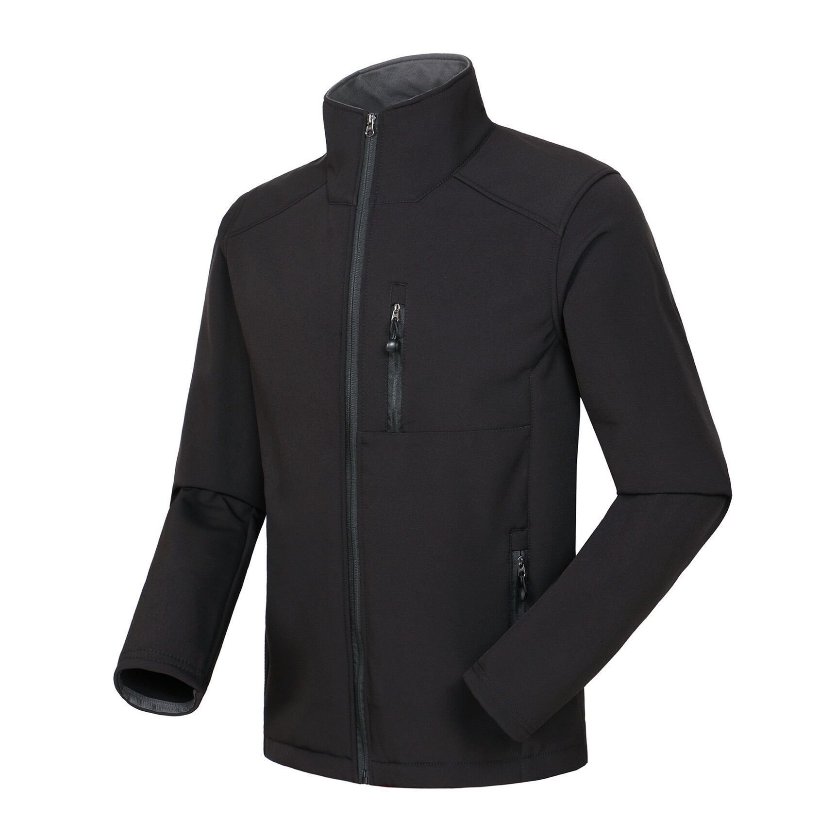 Unisex Soft Collar Waterproof Warm Fleece-Lined Outdoor Jackets Men's and Women's Mountaineering Board for Foreign Trade