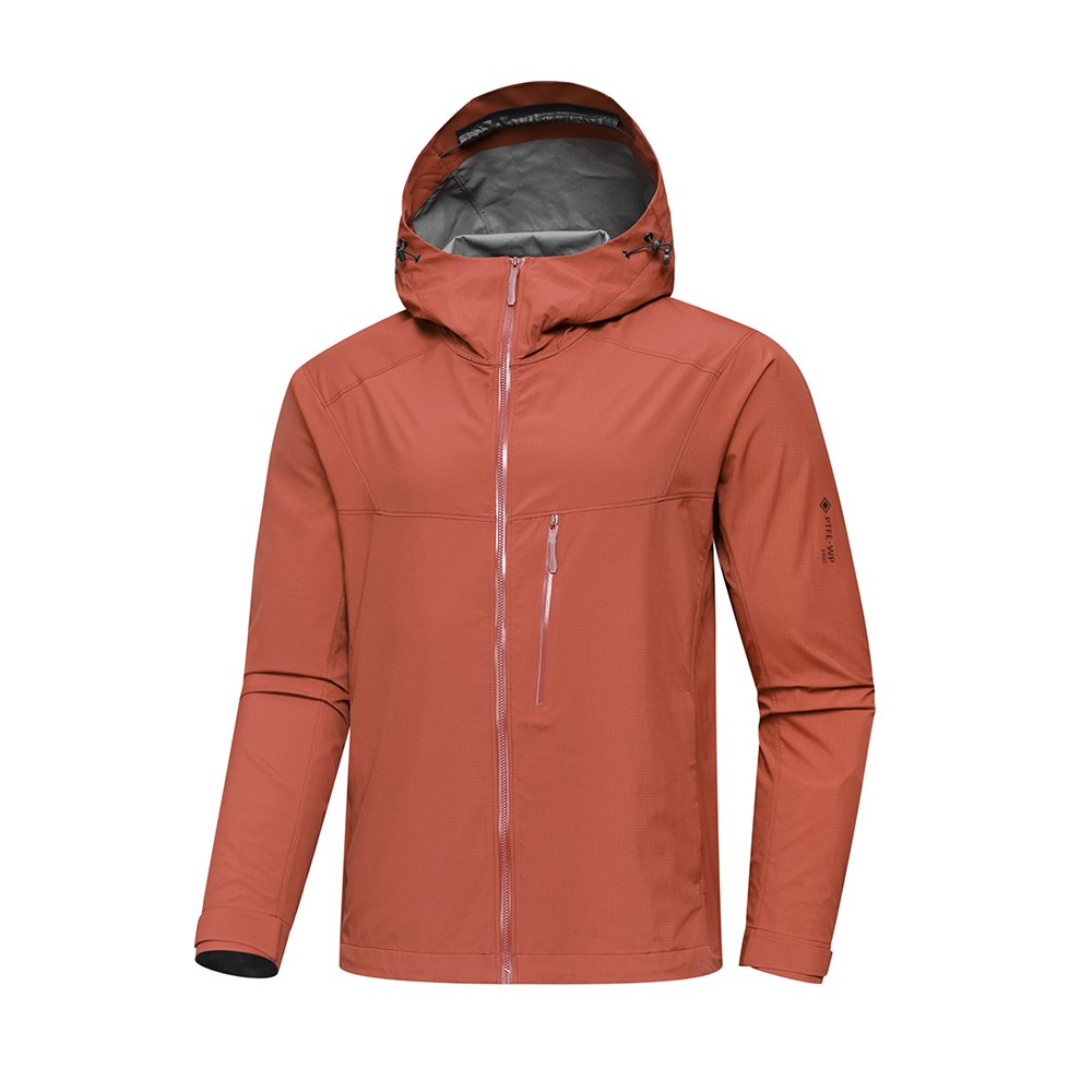 Wholesale outdoor&hiking clothing nylon hooded windbreak Jacket zip up waterproof jacket man