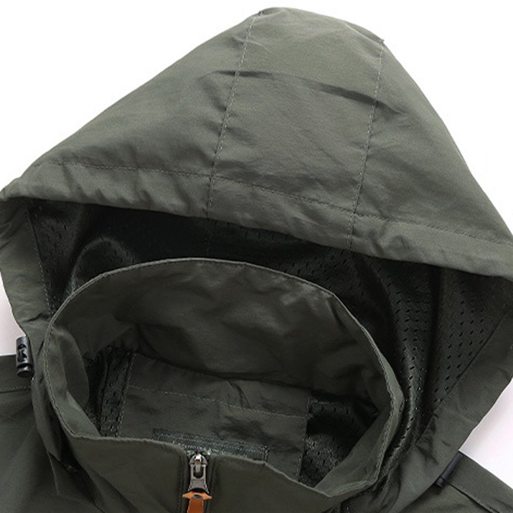 Custom Windbreaker Jacket Man Designer Waterproof Softshell Jacket Manufacturer Water Proof Jacket For Men Chaquetas De Hombre