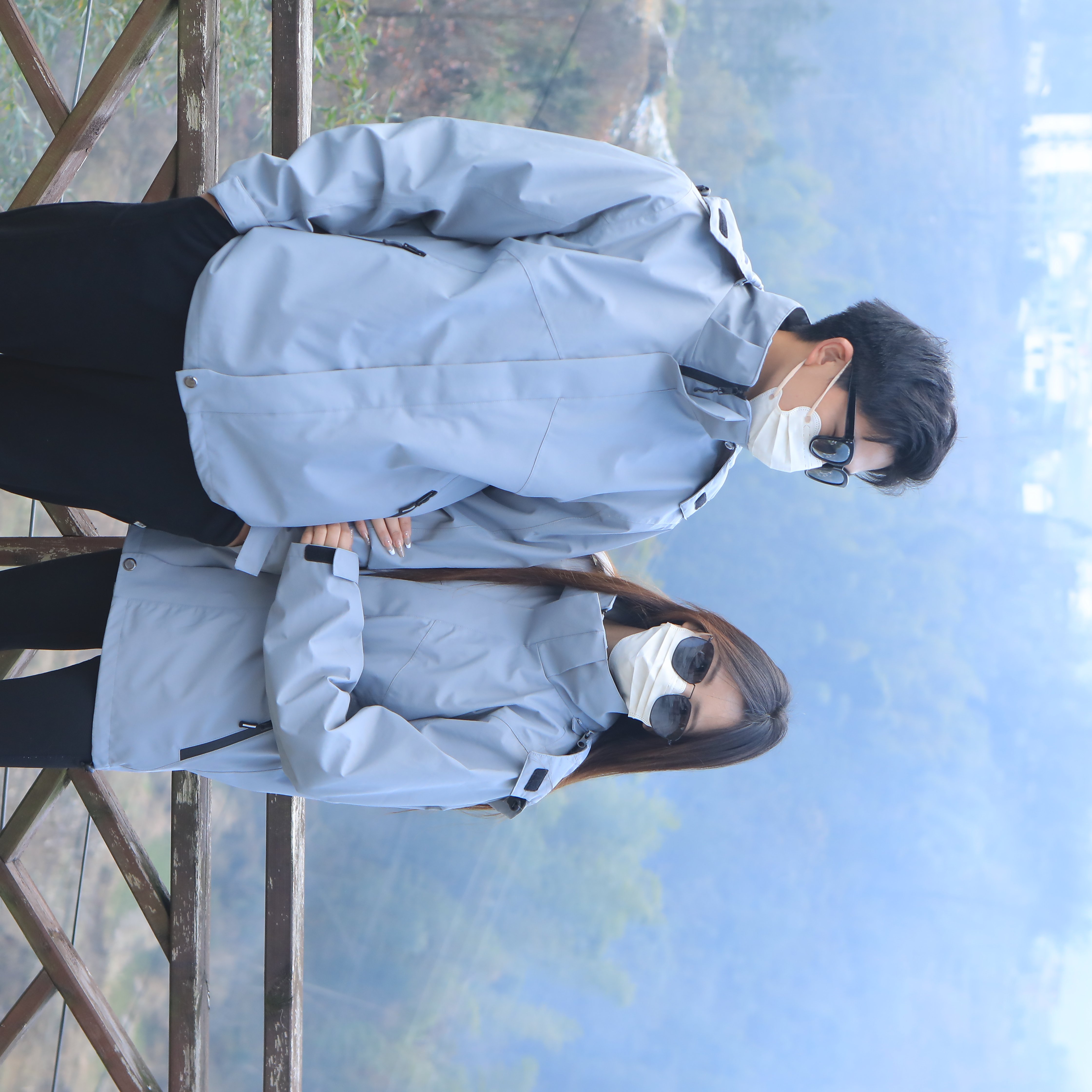 3 in 1 High Quality Waterproof Windbreaker Coats for Outdoor Activities for Mountain Climbing and Hiking Windproof Jacket