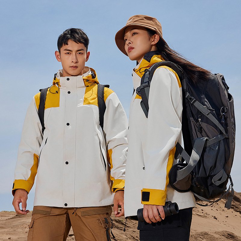 Winter Men Outdoor Hiking Jackets Outdoor Sports Multi-pockets Tactical Hunting Waterproof Hooded Fleece Jackets