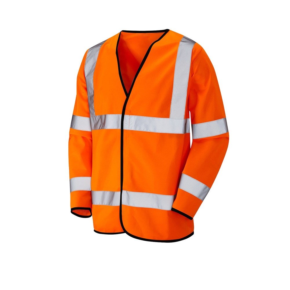 New Design Long sleeve regular six touch fastener black wrap Reflective clothing