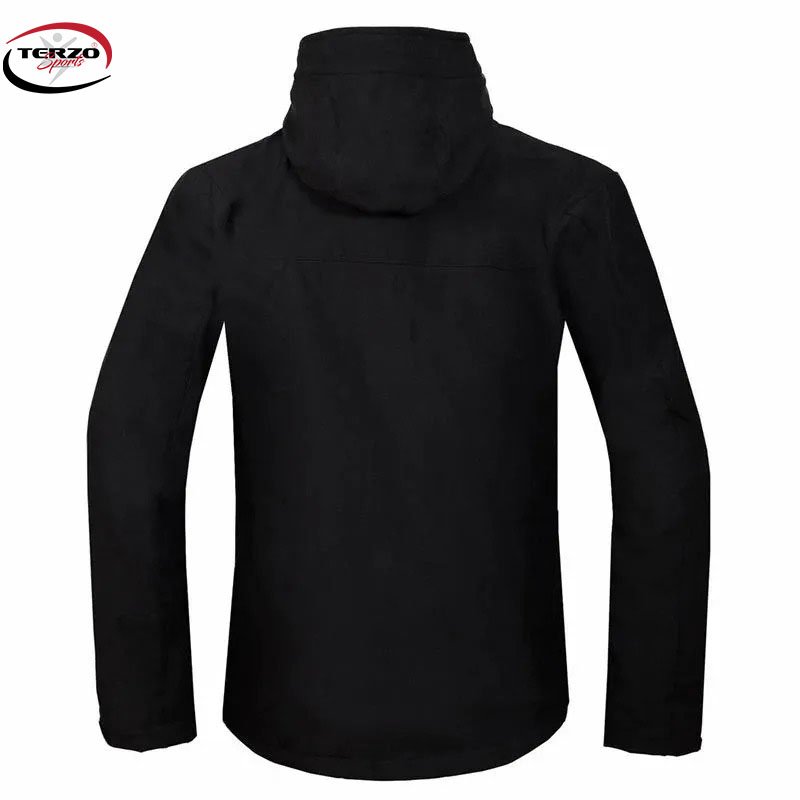 Plus Size Men's Outdoor Soft Shell Jacket Waterproof and Breathable Linen Material for Camping Mountaineering Tourism Sports