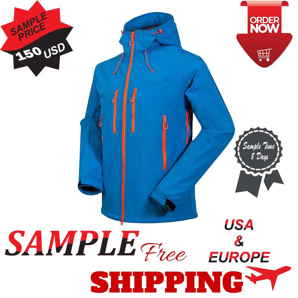 Plus Size Men's Outdoor Soft Shell Jacket Waterproof and Breathable Linen Material for Camping Mountaineering Tourism Sports