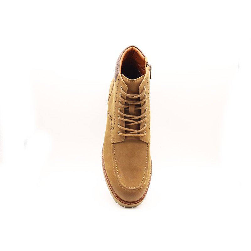 High quality British style men's thick soled waterproof high top Martin boots outdoor casual boots