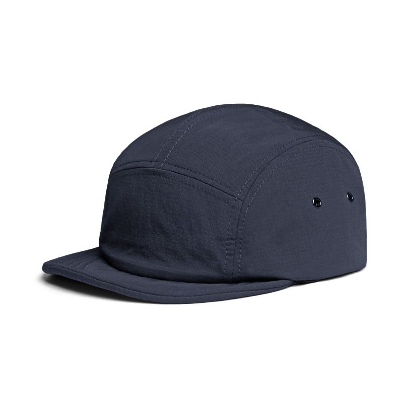 Custom Quick Dry Baseball Cap Elastic Drawstring 5 Panel Camp Cap Sun Protection Cycling Hiking Camper 5 Panel Hat