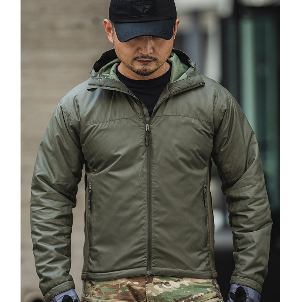 Men's Cotton Clothing Water Resistant Outdoor Hooded Windbreaker Hiking Tactical Jacket Coats