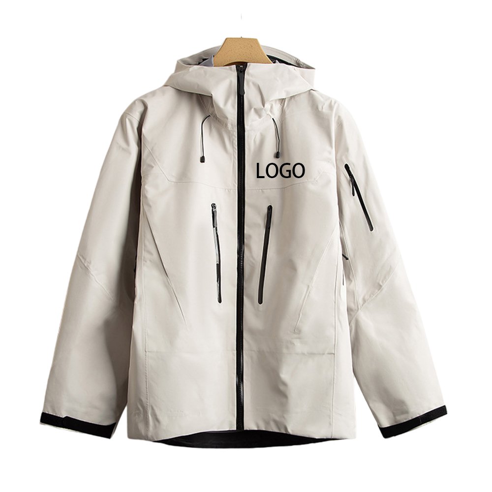 Lightweight Cycling Jackets Reflective Hooded Hiking Hoodies Unisex Fleece Lined Waterproof Wind Jacket Waterproof Rain Coat