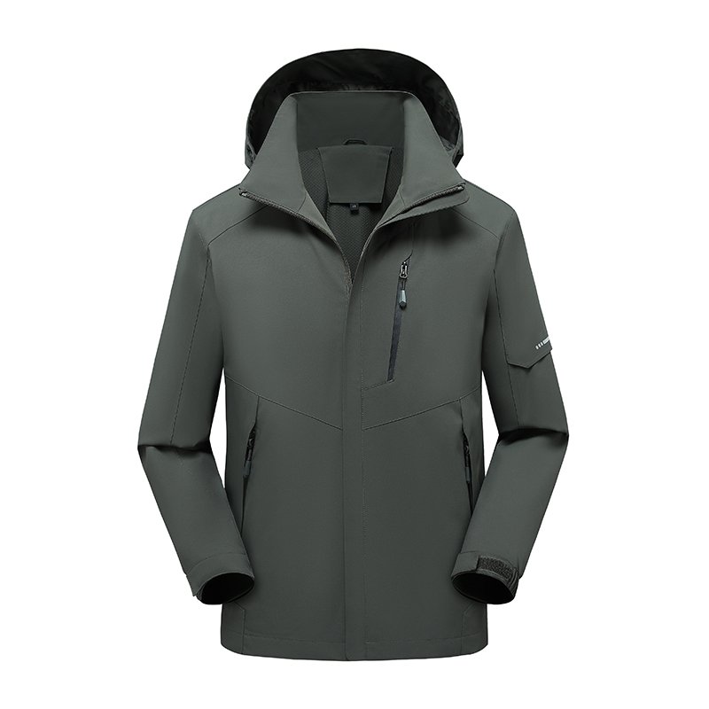 Sport Running Hiking Hooded Jacket Men Jacket Waterproof Breathable Outdoor Coats Mountain Windproof Ski Travel Unisex Jacket