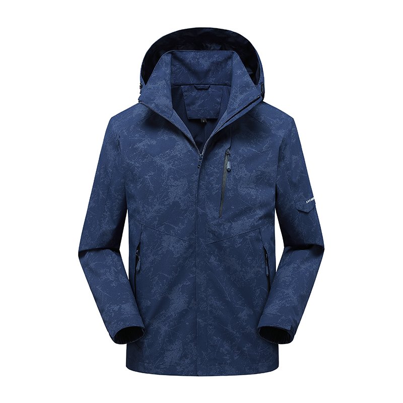 Sport Running Hiking Hooded Jacket Men Jacket Waterproof Breathable Outdoor Coats Mountain Windproof Ski Travel Unisex Jacket